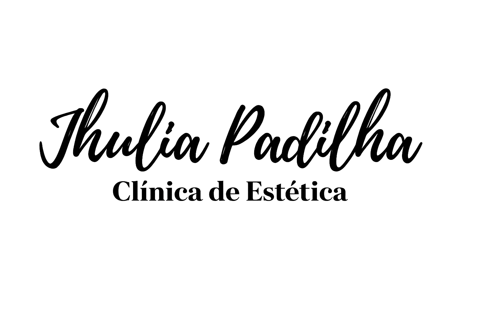 Logo Jhulia Padilha - Preto